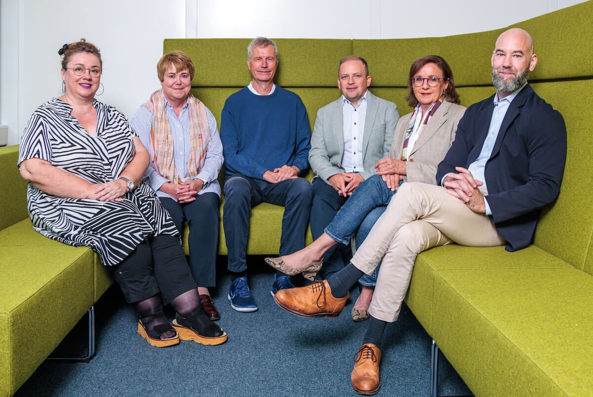 Gruppenfoto des erweiterten Schulleitungsteams