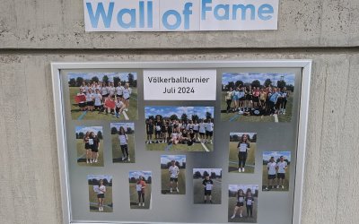 Wall of Fame für Sportevents